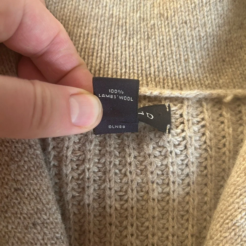 Land’s End Lambswool cardigan - Picture 3 of 4